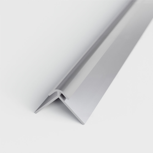 Profile d'angle extérieur alu mat pour panneaux muraux ID Panneaux