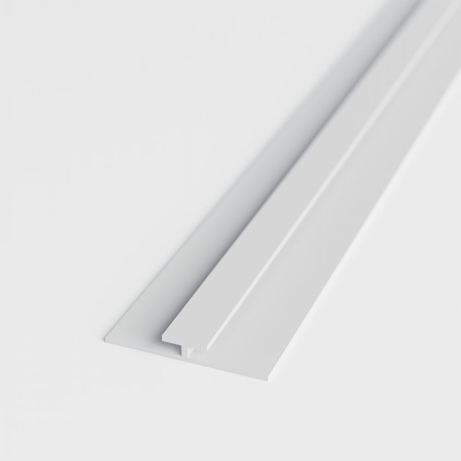 Profile de raccord blanc mat pour panneaux muraux ID Panneaux