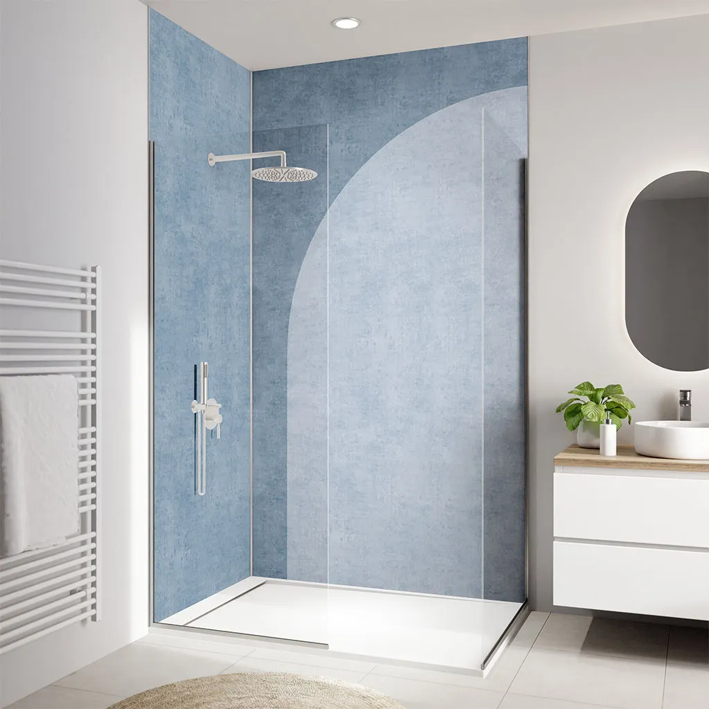 Découvrez notre gamme de panneaux de douche 100% étanches et faciles à poser.
